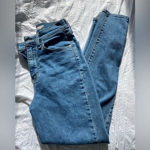 Levi’s high-waisted taper jeans